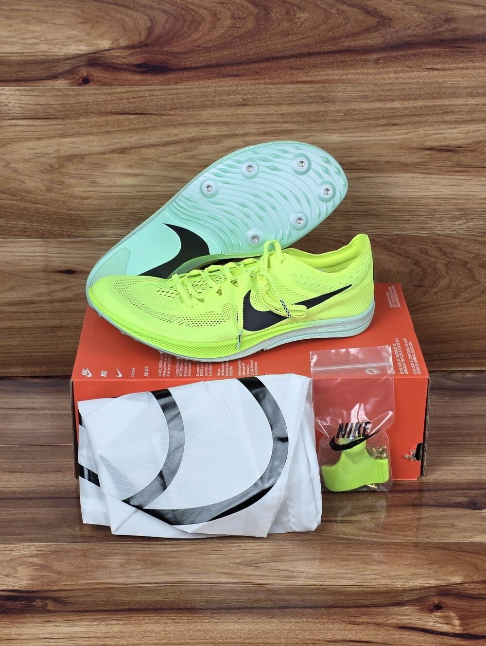 Nike Air Zoom X Dragonfly Distance Track Spikes Volt Men Sz 10 New DR9922-7001